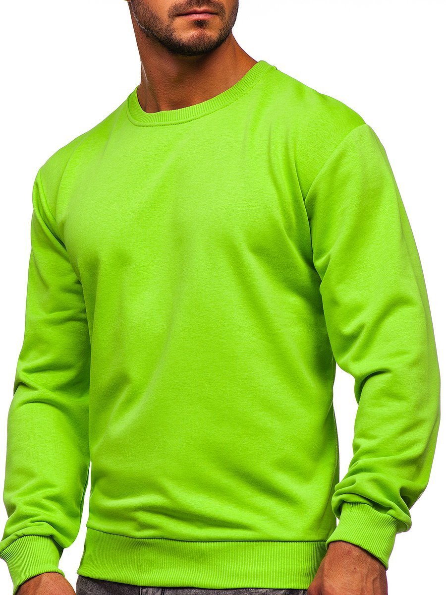 Bluză bărbați verde-deschis Bolf 171715