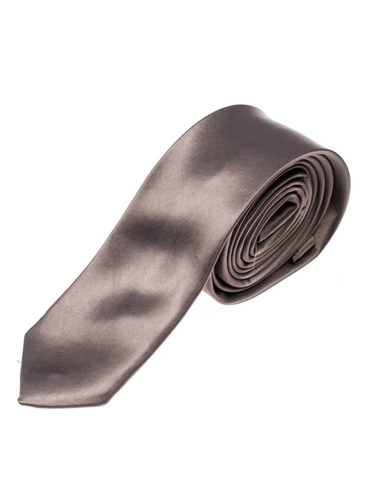 Cravată elegantă bărbați grafit Bolf K001