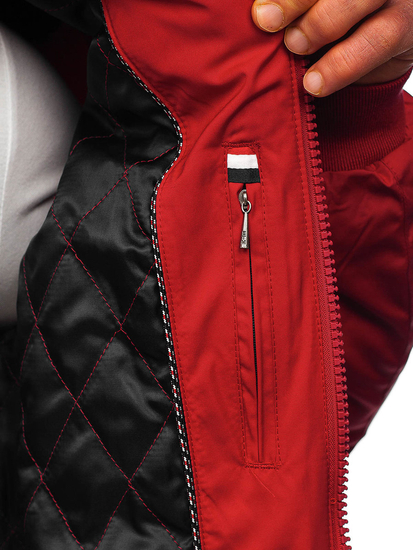 Geacă roșie Bolf 1907-1