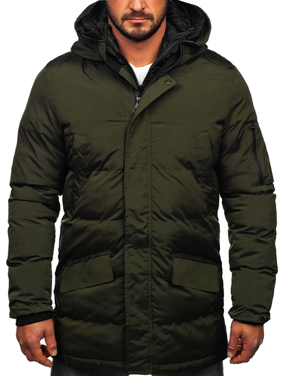 Geacă de iarnă parka kaki Bolf 5M790