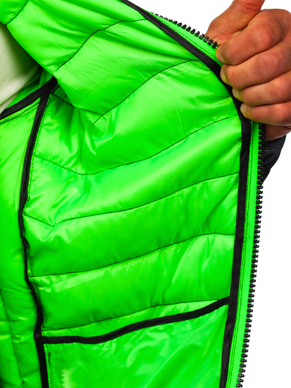 Geacă neagră-verde sport army Bolf SM83