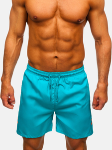 Pantaloni scurți de baie bărbătești albaștri Bolf QD29