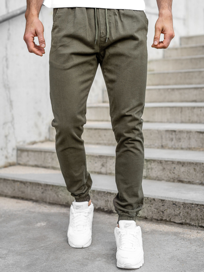 Pantaloni joggers kaki Bolf 707