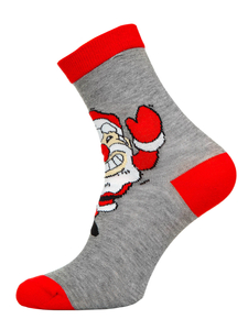 Șosete de Crăciun multicolor dame Bolf M798-4P 4 PACK