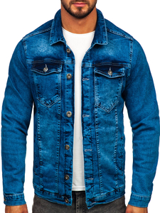 Bluză de blugi albastră Bolf 701