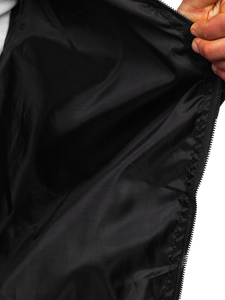 Geacă de primăvară neagră Bolf 8M97