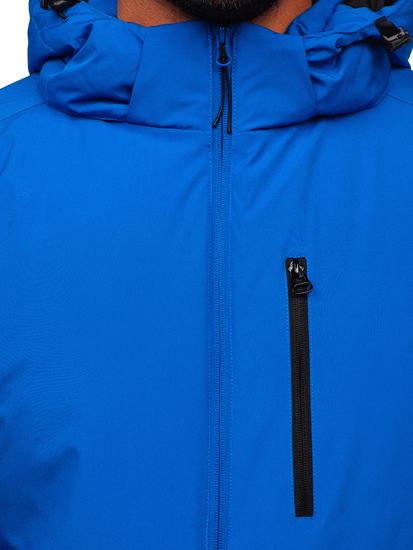 Geacă de iarnă sport albastră Bolf HH011