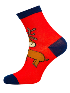 Șosete de Crăciun multicolor dame Bolf M798-4P 4 PACK