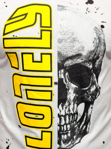 Tricou alb cu imprimeu Bolf Y70001