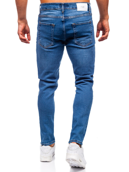 Pantaloni blumarin pentru bărbați, blugi, slim fit Bolf 6486