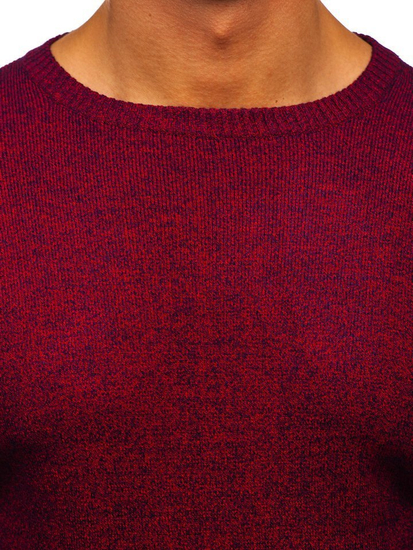 Pulover bărbați bordo Bolf 8529