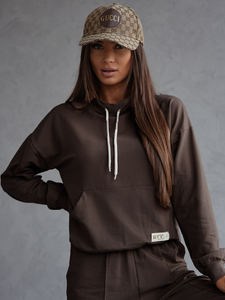 Set trening din două piese pentru femei ciocolatiu Bolf 82162