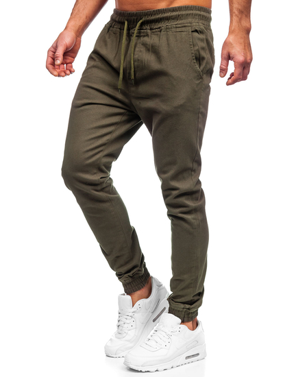 Pantaloni joggers kaki Bolf 707
