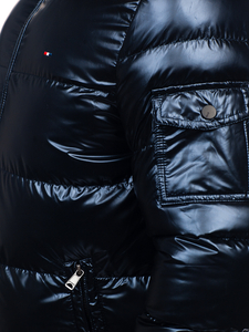 Geacă de iarnă sport bleumarin Bolf EX2138B