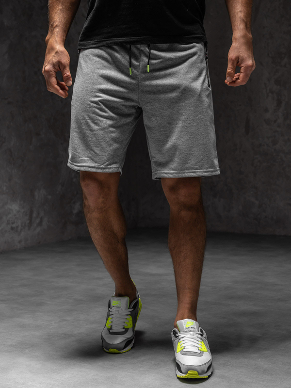 Pantaloni scurti de trening gri Bolf 8K287A1