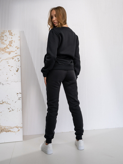 Set trening negru pentru femei de la Bolf 0001A1