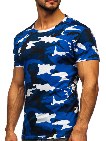 Tricou albastru army Bolf S807