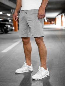 Pantaloni scurți de training gri Bolf 8K100