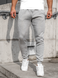 Pantaloni de jogger gri pentru bărbați Bolf XW01-E