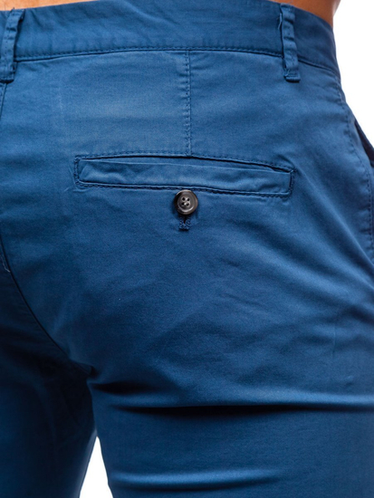 Pantaloni indigo chinos Bolf 1146