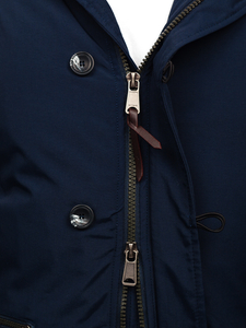 Geaca de iarnă parka pentru bărbat bluemarin Bolf 1795