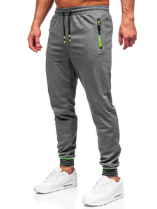 Pantaloni joggers gri-antracit Bolf K10332