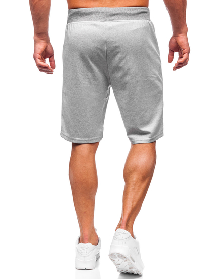Pantaloni scurți de trening gri Bolf 8K298