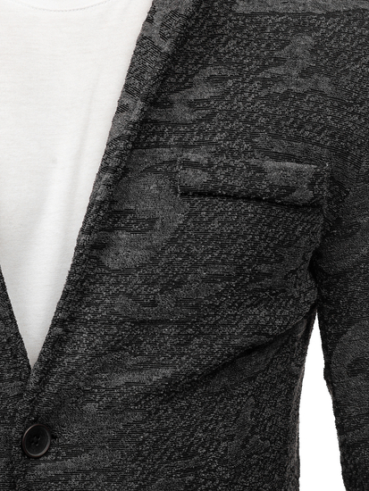 Sacou grafit casual Bolf KS-7309