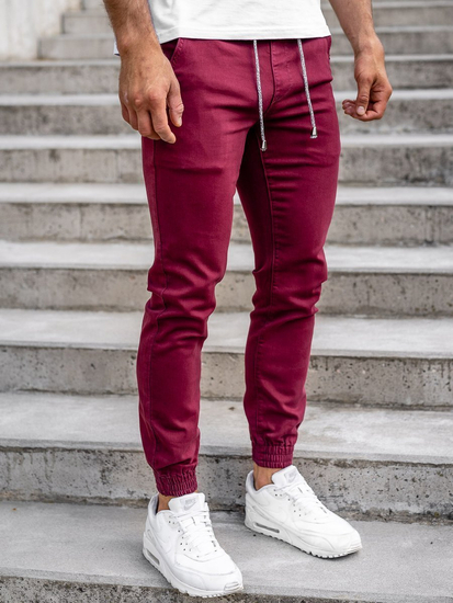 Pantaloni joggers bordo Bolf CT8808