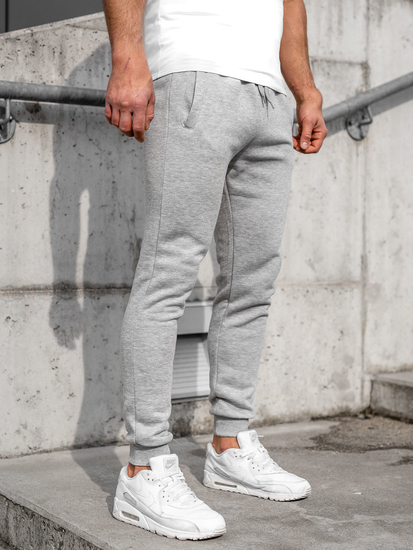 Pantaloni de jogger gri pentru bărbați Bolf XW01-E