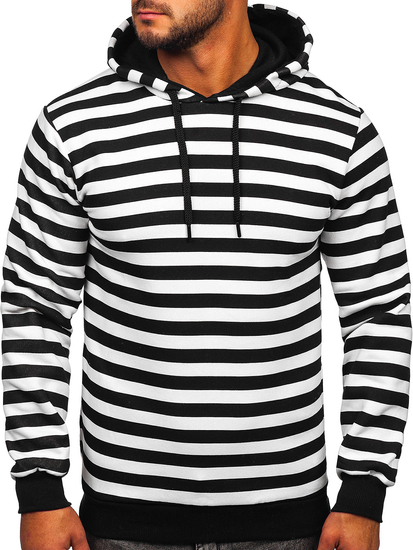 Hanorac alb cu imprimeu Bolf 141029