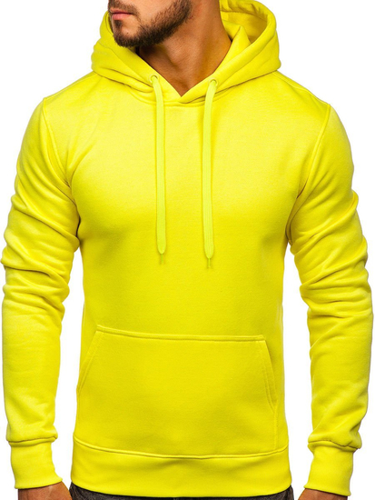 Hanorac galben-neon bărbați Bolf 2009