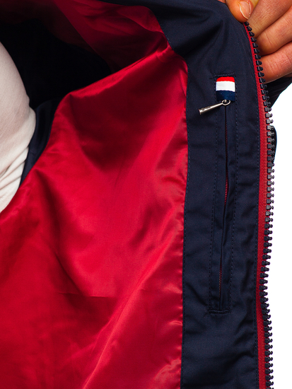 Geacă bleumarin bărbați Bolf 2060