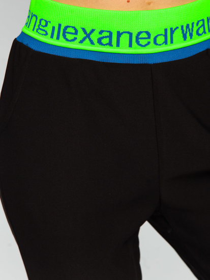 Pantaloni de training negri dame Bolf H1007A