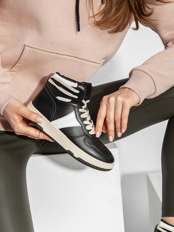 Pantofi negri de damă adidași Bolf YD650