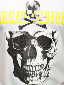 Tricou alb cu imprimeu Bolf Y70005