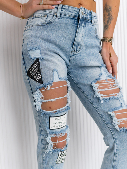 Blugi albaștri dame Bolf JK8602