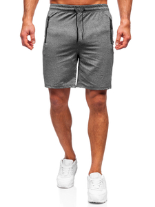 Pantaloni scurți de training grafit Bolf 68024