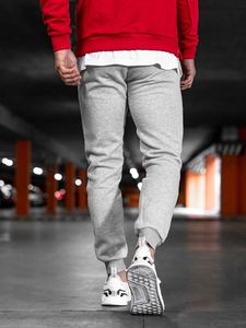 Pantaloni joggers gri Bolf XW01-B