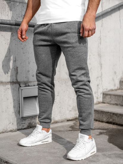Pantaloni de sport pentru bărbați, grafit Bolf XW01-E