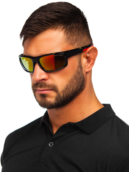 Ochelari de soare portocaliu Bolf MIAMI7