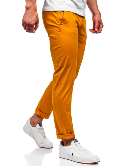 Pantaloni portocaliu chinos Bolf 1146