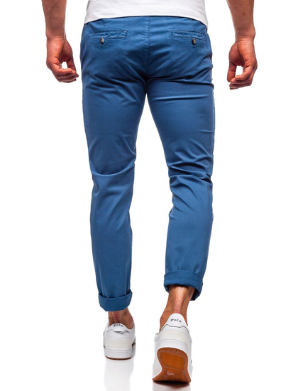 Pantaloni indigo chinos Bolf 1146