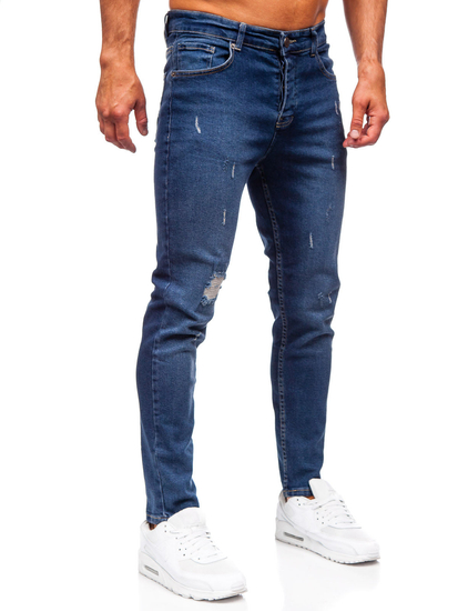 Pantaloni blumarin pentru bărbați slim fit Bolf 6566-1
