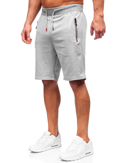 Pantaloni scurți de trening gri Bolf 8K298