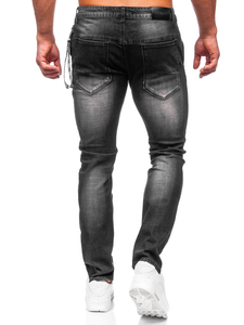 Blugi negri slim fit Bolf MP0091N