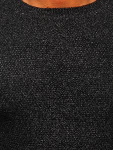 Pulover negru pentru bărbați Bolf H1810