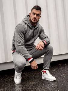 Trening grafit cu glugă Bolf 8C60