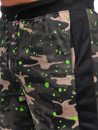 Pantaloni scurți de training kaki Bolf KS2579