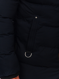 Geci de iarnă parka bleumarin Bolf 7330